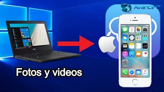 Cómo pasar fotos y videos desde la PC Windows al Iphone.