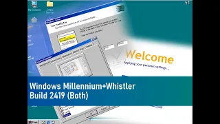 Windows Millennium+Whistler Build 2419