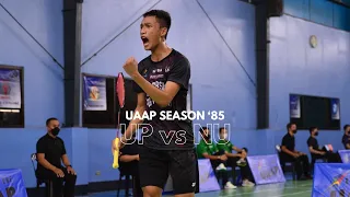 UAAP SEASON '85 MEN'S BADMINTON: Albo (UP) vs Zafra (NU)