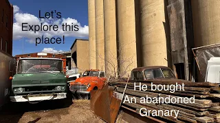 He bought an abandoned grain elevator! We get to explore it! What will we find?!