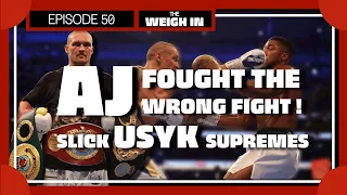 AJ Fought The Wrong Fight! Joshua vs Usyk reaction #50