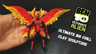 How to make ultimate Big chill | Ben 10 ultimate alien | clay tutorial