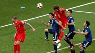 Belgium vs Japan 3-2 all Goals & Highlights FIFA World Cup 2018 Russia Filmed From Stand