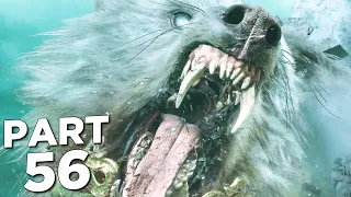 GARM THE GIANT WOLF BOSS in GOD OF WAR RAGNAROK PS5 Walkthrough Gameplay Part 56 (FULL GAME)