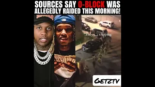 Chicago O-block raided this morning #durk #kingvon kingvon