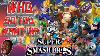 When you ask a SMASH player who they want in Super Smash Bros. Ultimate