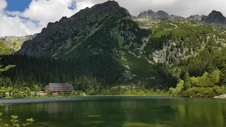 Popradské pleso v plnej nádhere