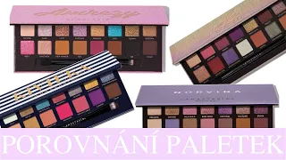 POROVNÁNÍ ANASTASIA BEVERLY HILLS PALETEK| JAK MOC JSOU STEJNÉ?| Nina from Zurich