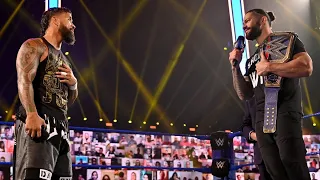 ROMAN REIGNS with PAUL HEYMAN & JEY USO || FULL SEGMENT HD || WWE SmackDown 12 September 2020
