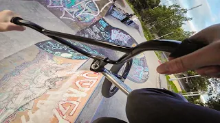 BMX POV: Sunset Session At Saughton Skatepark