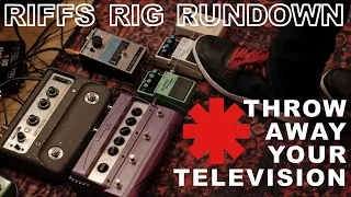 Throw Away Your Television - Pedals and Amp settings (Red Hot Chili Peppers)