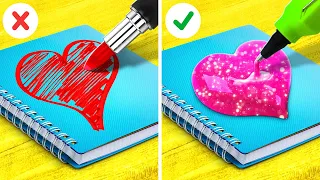 DÉFI DE DESSIN À L'ÉCOLE 🎨 Meilleures Techniques de Peinture et Astuces d'Art😱 Par 123GO! TRENDS