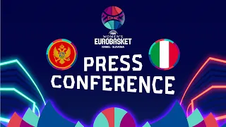 Montenegro v Italy - Press Conference | FIBA Women's EuroBasket 2023