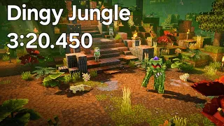 Minecraft Dungeons Dingy Jungle NG+ in 3:20.450 (World Record