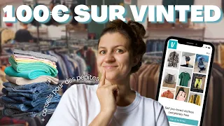 J'AI DÉPENSÉ 100€ SUR VINTED | Haul Vinted et conseils pour trouver des pépites