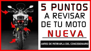 Fallas en moto nueva | Lo que debes revisar en una moto nueva | No pierdas tu inversión