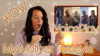 Reacting to VoicePlay feat  Jose Rosario Jr | My Mother Told Me | WOWWWW 😱