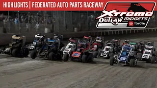 Xtreme Outlaw Midget Series Federated Auto Parts Raceway at I-55 August 5, 2022 | HIGHLIGHTS