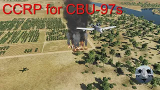 DCS A10C II 'Short and Simple Tutorial' #5: CBU-97 in CCRP Mode