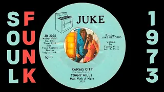 Tommy Wills Man With A Horn - Kansas City [Juke] 1973 Blue Eyed Soul Funk 45