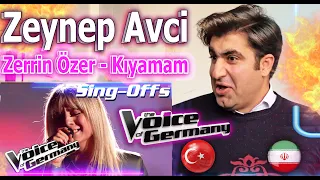 Zerrin Özer - Kıyamam (Zeynep Avci) | Sing-Offs | The Voice of Germany 2021🔥🇹🇷🇮🇷🔥Iranian Reaction