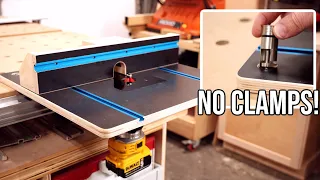 A smarter mini router table