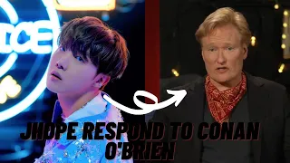 BTS JHOPE GAVE HIS REACTION TO CONAN!