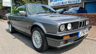 1991 BMW E30 2.5 325i Grey 2dr Convertible Automatic Petrol - THE CLEANEST BMW E30 WE HAVE EVER SEEN