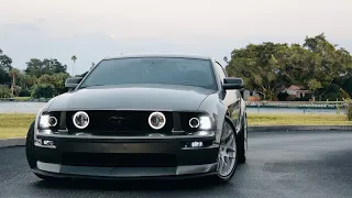 FINALLY finishing the front end of the Mustang