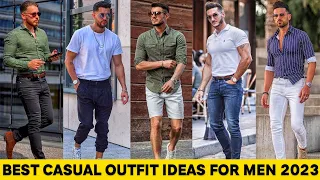 Best Casual Outfit Ideas For Men | BEST Color Combinations For Men's Clothes 2023 | Men's Fashion