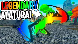 How I Made A Legendary Alatura! - ROBLOX Dragon Adventures