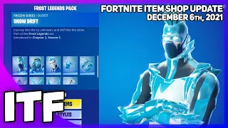 Fortnite Item Shop FROST LEGENDS IS BACK! + IMPORTANT [December 6th, 2021] (Fortnite Battle Royale)