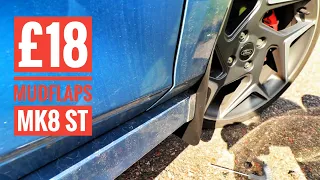 Installing £18 Mud Flaps on my MK8 Fiesta ST! - Lockdown Mods Episode 1