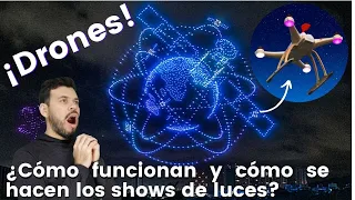 😮😮 ¡Shows con enjambres de Drones! ¿Cómo funcionan estos robots voladores? ¿Cuánto cuesta un show?