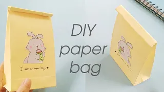 DIY IDEAS | How to Make Paper Bag | Cách gấp túi quà bằng giấy đơn giản | DIY Paper | Origami
