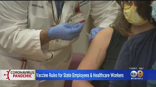 Vaccine Rules For State Employees & Healthcare Workers