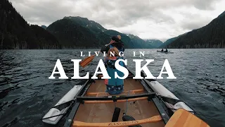 Living on an island in Alaska.