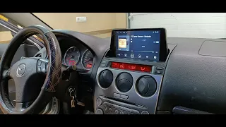 Instalación de Pantalla Carson 9" en Mazda 6