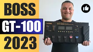 Boss GT-100 2023: Guitar Effects Mastery!