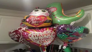 DOLLAR TREE VALENTINE'S DAY $1.00 BALLOONS!!!!