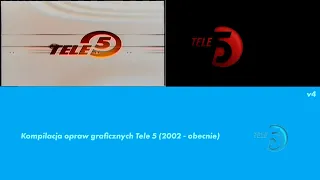 Tele 5 - Kompilacja opraw graficznych (2002-obecnie) (v4)