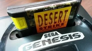Classic Game Room - DESERT STRIKE review for Sega Genesis