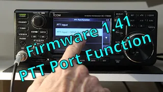 IC 7300 A to Z #47 Mic PTT Menu Setting