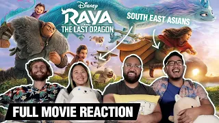 South East Asians react to Disney's Raya and the Last Dragon | FULL MOVIE REACTION