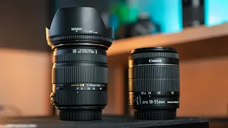Sigma 17-50mm f/2.8 vs Canon 18-55mm f/3.5-5.6