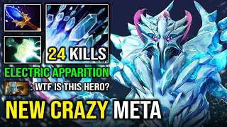 ELECTRIC Mjollnir LEVEL 30 Ancient Apparition Carry 99% Predicted Ice Blast EZ Counter PL Dota 2