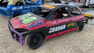 1300 Saloon Stockcars Heat 1 Skegness Raceway 17/09/23.