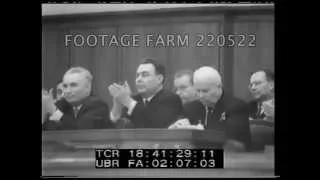 Khrushchev Resigns 220522-22 | Footage Farm