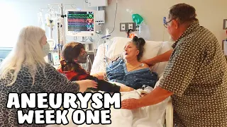 Aneurysm Burst Week 1 Recovery