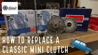 Classic Mini DIY - How to Replace your Clutch without Removing your Engine